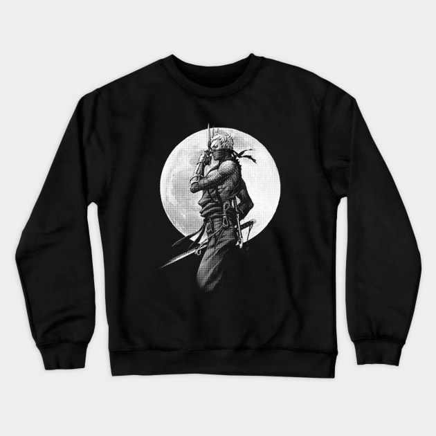 Tenchu Silhouette Crewneck Sweatshirt by umarerikstore